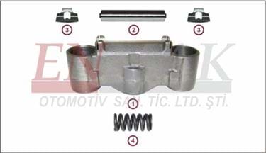 Kaliper Dürbün Montajlı 1K0037