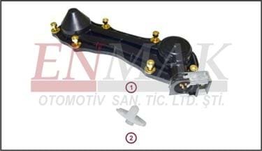 Kaliper Sensör Kapağı (3 Soket - 3 Kablo) (Scania) 1K0071