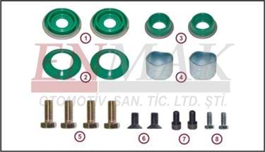 Caliper Repair Kit  2M0009