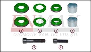 Caliper Repair Kit 2M0014