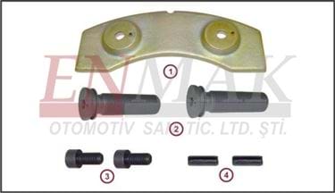 Caliper Mechanism Repair Kit (Left) 2M0034