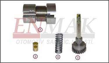 Caliper Adjusting Mechanism Repair Kit (Left) 2M0088