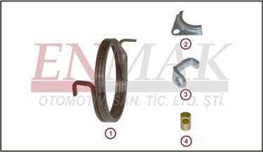 Caliper Spring Retainer Kit (Right)  2M0092