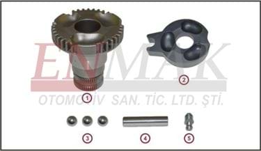 Caliper Adjusting Gear Kit (Left) 2M0098