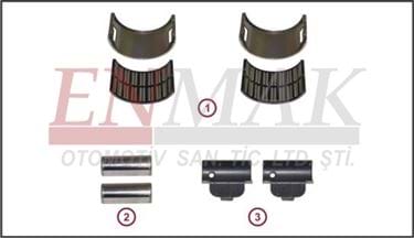 Caliper Roller Bearing Kit 2M0121