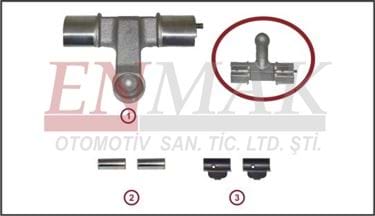 Caliper Lever (Left)  2M0127