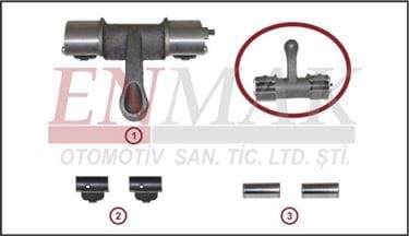 Caliper Lever (Left)  2M0129