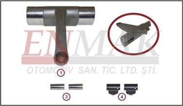 Caliper Lever ( Left - Right)  2M0134