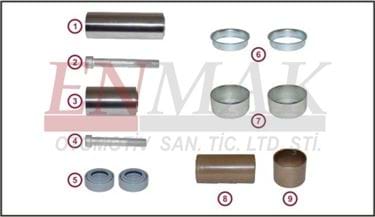 Caliper Repair Kit (Rear) 2M0146