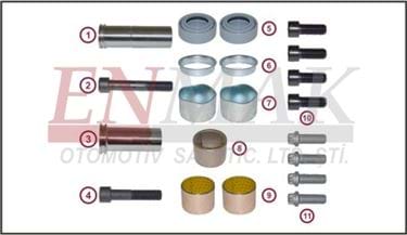 Caliper Repair Kit 2M0149