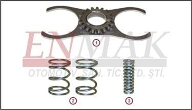 Caliper Gear and Springs Kit 2M0175