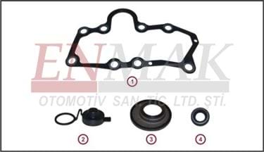 Caliper Cover Plate Gasket Kit 2M0181
