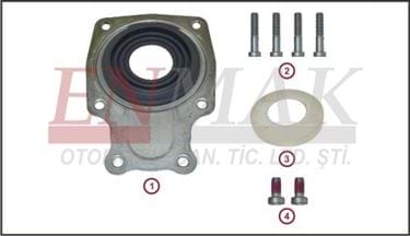 Caliper Cover and Bolts 2M0196