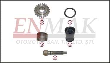 Caliper Clutch System Small (Left) 2M0198